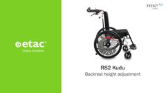 Backrest height adjustment