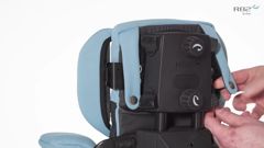 How to mount cushion for infant seating on the x:panda shape