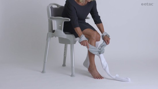 Etac Socky stocking aid for support and compression stockings