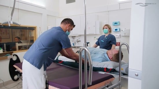 HoverMatt SPU - Luftassisterad överförflyttning på sjukhus