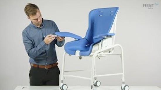 How to mount swing-away armrest