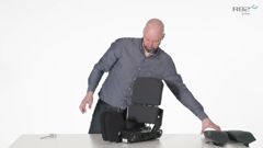 How to mount inner knee support on the x:panda shape