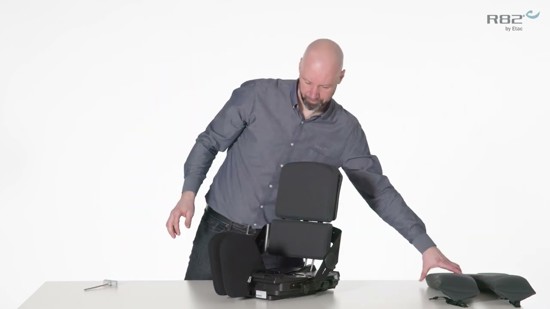 How to mount inner knee support on the x:panda shape