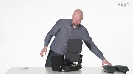 How to mount inner knee support on the x:panda shape