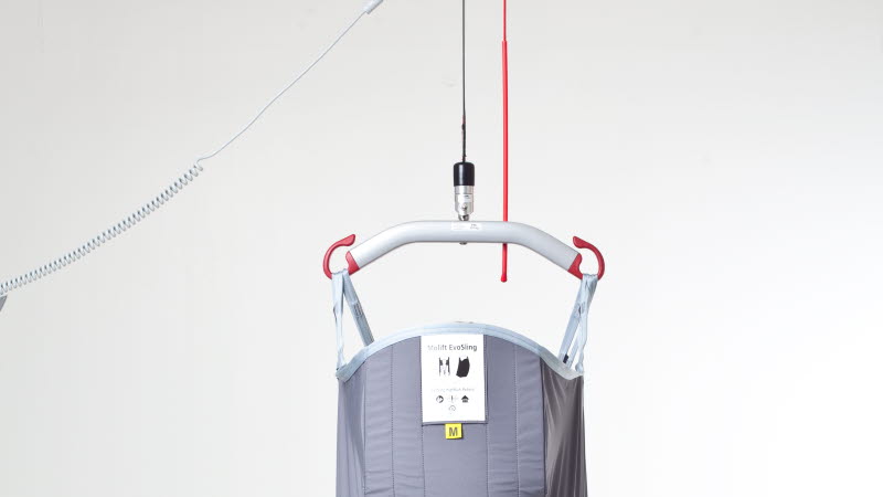 Molift Air - Hvordan løfte fra rullestol til toalett