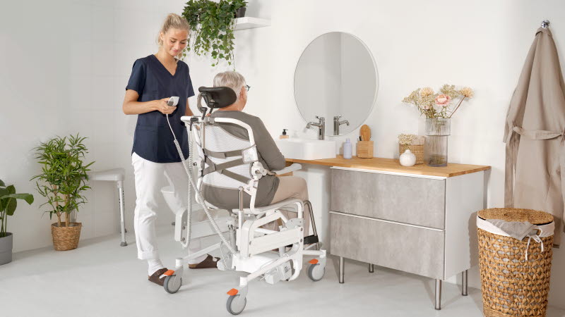 Reduced load on carers - card item
