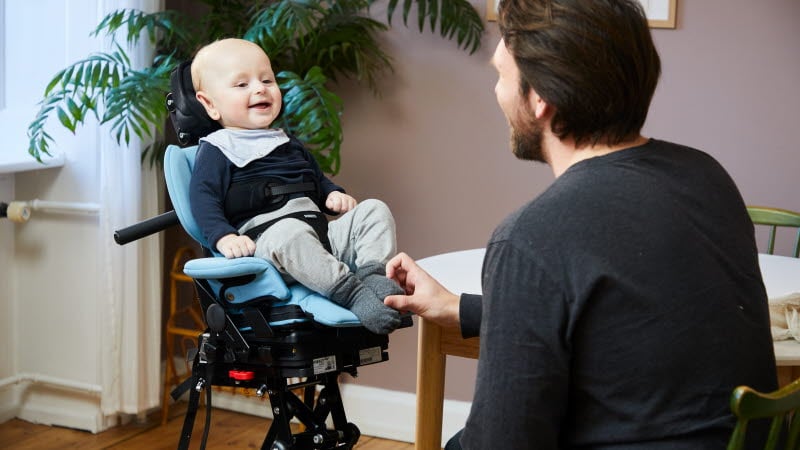 Tidlig støtte med Infant seating