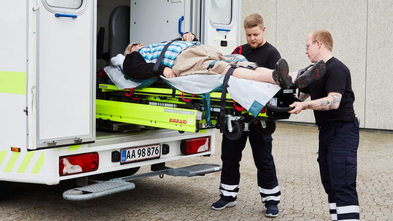 Ambulance and admittance - Card item