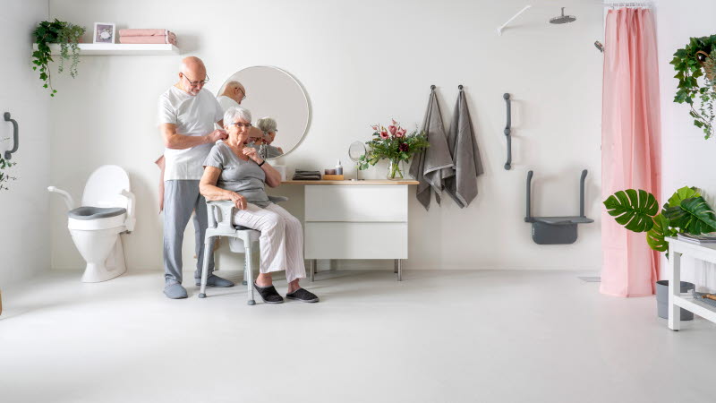 Kampagne Fritstående toiletstol